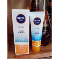 kem chống nắng NIVIA SUN UV FACE SHINE CONTROL