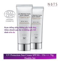 Kem chống nắng NoTS UV Protection Sun Cream SPF50 PA 70g Double Set