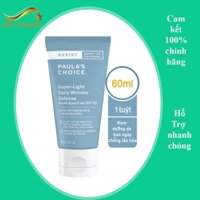 Kem Chống Nắng Paula'S Choice Resist Super - Light Daily Wrinkle Defence Spf 30 ( 60ml)