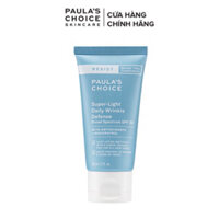 Kem chống nắng Paula’s Choice 60ml Resist Super-Light Wrinkle Defense SPF 30 dưỡng ngày siêu nhẹ có thể làm kem lót