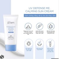 Kem Chống Nắng P:REM - UV Defense Me Calming Sun Cream SPF50+/PA++++ 50ml