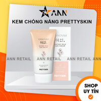 Kem Chống Nắng Prettyskin The Pure Jeju Cica Waterproof - Kem Chống Nắng Cho Mặt Không Trôi [Chính Hãng]