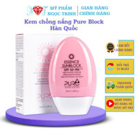 Kem chống nắng Pure Block SPF50+ Hàn Quốc / Sữa chống nắng Pure thảo mộc