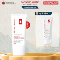 Kem chống nắng Sắc Ngọc Khang 50g giúp chống nắng hiệu quả với chỉ số SPF50, PA