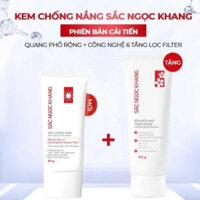 Kem Chống Nắng Sắc Ngọc Khang 50G - Nâng tông, chống nắng phổ rộng 6 tầng màng lọc UV, ánh sáng xanh