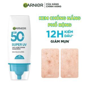 Kem chống nắng sáng da Garnier 30ml
