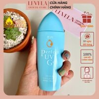 Kem Chống Nắng Senka Perfect UV Gel SPF50 PA++++ Dưỡng Da Trắng Sáng Kiềm Dầu 80ml Levela KCN02