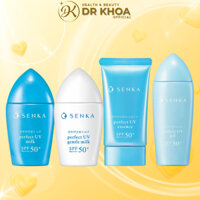 Kem Chống Nắng Senka Perfect UV Senka Perfect UV SPF 50+ PA++++ Essence 50G/Milk 40ML /Gel 80ML