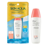 Kem chống nắng Skin Aqua cho da nhạy cảm dạng gel dùng hàng ngày Sunplay Skin Aqua Mild Care Gel SPF50 PA 25g