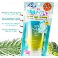 Kem Chống Nắng Skin Aqua Kem Chống Nắng Skin Aqua  Nhật Bản Lên Tone Trắng Sáng Tone Up Uv Spf 50+ Pa++++ 80Gr ❤
