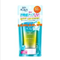 Kem chống nắng SKIN AQUA Tone up màu xanh 80 gam