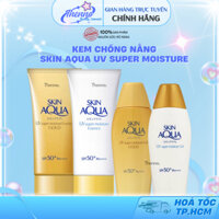 Kem Chống Nắng Skin Aqua SunPlay UV Super Moisture Essence / Gel Gold SPF50+ PA++++ 80gr - 110gr Nhật Bản