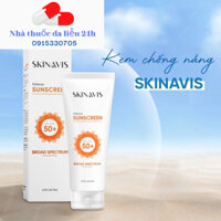 Kem Chống Nắng Skinavis Defense Sunscreen Broad Spectrum SPF 50+ Bổ Sung Độ Ẩm, Không Bí Da 70ml - Nhà thuốc da liễu 24h