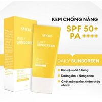 Kem chống Nắng Smom Dưỡng trắng Nâng tone cấp ẩm da mềm mịn chỉ số chống nắng cao an toàn cho Mẹ Bầu và Sau Sinh