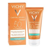 Kem chống nắng SPF 50 UVA + UVB Vichy Capital Soleil Anti - Brillance Mattifying 50ml