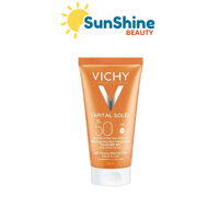 Kem chống nắng SPF 50 UVA+UVB Vichy Capital Soleil Mattifying Dry Touch(CÔNG TY, MẪU MỚI))