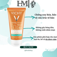 Kem chống nắng SPF 50 UVA+UVB Vichy Capital Soleil Mattifying Dry Touch Face Fluid 50ml