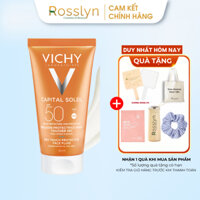 Kem chống nắng SPF 50 UVA+UVB Vichy Capital Soleil Mattifying Dry Touch Face Fluid 50ml