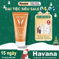 Kem chống nắng SPF 50 UVA+UVB Vichy Capital Soleil Mattifying Dry Touch Face Fluid 50ml