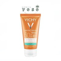 Kem chống nắng SPF 50 UVA+UVB Vichy Capital Soleil Mattifying Dry Touch Face Fluid 50ml
