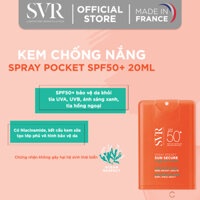Kem chống nắng SPF50, dạng bỏ túi, chống nắng cho mọi loại da SUN SECURE Spray Pocket SPF50 20ml
