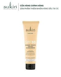 Kem Chống Nắng Sukin Suncare SPF30 Sheer Touch Facial Sunscreen 60ml