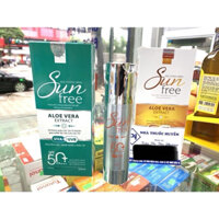 Kem Chống Nắng SUN FREE Aloe Vera Extract nguyên liệu nhập khẩu Châu Âu