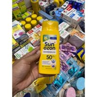 Kem chống nắng Sun Ozon Sonnenmilch - 200ml LSF 50