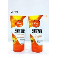 Kem chống nắng SUNBLOCK 120 ml nâng tông,  dưỡng da