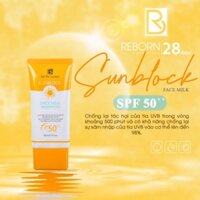 Kem Chống Nắng SUNBLOCK REBORN 50+++