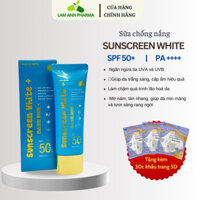 Kem chống nắng Suncream White -  nâng tone dành cho mọi loại da, nhập khẩu Hàn Quốc 45ml