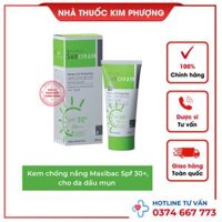 Kem Chống Nắng Suncream Maxibac Da Dầu 30+ Tuýp 40ml Medimap