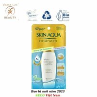 Kem Chống Nắng Sunplay Nắp Vàng Skin Aqua Clear White 25gr & 55gr