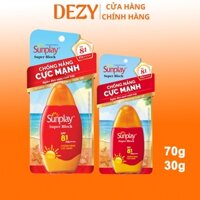 Kem Chống Nắng Sunplay Skin Aqua Super Block 81 Kcn Kháng Nước Nhật Bản Hyaluronic Acid Vitamin C E Dưỡng Ẩm Rohto Dezy