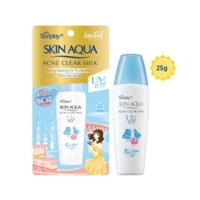 Kem Chống Nắng Sunplay Skin Aqua Acne Clear Milk Spf50+ (T/25g) (Xanh)