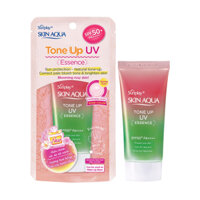 Kem chống nắng Sunplay Skin Aqua Tone Up UV Essence Rose 80g