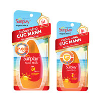 Kem chống nắng Sunplay Super Block SPF 81/PA++++ chống cực mạnh thấm nhanh kháng nước