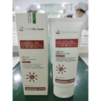 kem chống nắng thảo mộc xanh