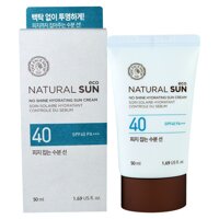 Kem Chống Nắng The Face Shop Natural Sun Eco Super Perfect Sun Cream SPF50+ PA+++