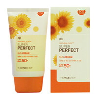 Kem Chống Nắng The Face Shop Natural Sun Eco SUPER PERFECT Sun Cream 50 SPF/FPS PA+++