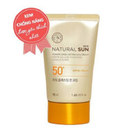 KEM CHỐNG NẮNG THE FACE SHOP NATURAL SUN SPF 50+++ PA 50ML