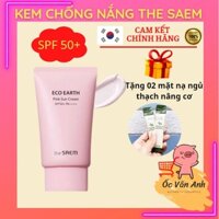 KEM CHỐNG NẮNG THE SAEM Eco Earth Power Pink