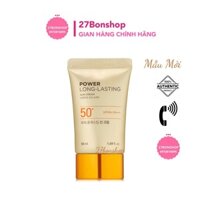 KEM CHỐNG NẮNG THE.FACE.SHOP POWER LONG LASTING SUN CREAM SPF50+ PA+++ 50ML