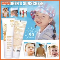 Kem chống nắng Thinkbaby SPF50 dành cho trẻ em Kem chống nắng thể chất chống tia cực tím 89ml