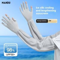 Kem chống nắng thời trang Mandu Fiber Viscose Oversleeve