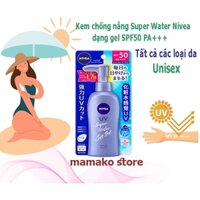 Kem chống nắng toàn thân Nivea Nhật Sun Protect Water Gel SPF 50 SPF50/PA+++