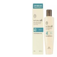 Kem chống nắng toàn thân The Face Shop Natural Sun Body & Family Mild Sun Milk SPF40 hộp 120ml của Hàn Quốc