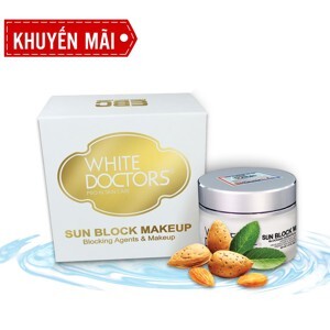 Kem chống nắng trang điểm White Doctors Sun Block Makeup - 40 ml