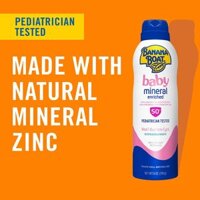 Kem chống nắng trẻ em Banana Boat Kids Mineral Sunscreen Lotion SPF 50+