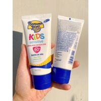 Kem chống nắng trẻ em banana boat Kids Sensitive mineral based sunscreen lotion SPF50+PA++++